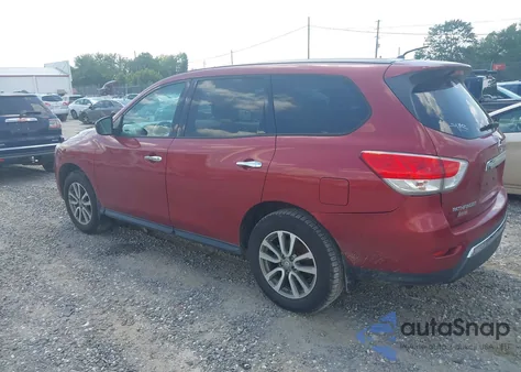 2013 Nissan Pathfinder S из США, поврежденный, VIN 5N1AR2MN3DC661923